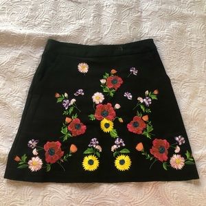 VINTAGE! Topshop Floral Skirt